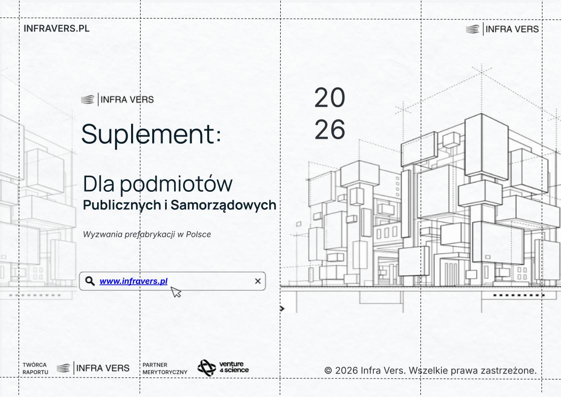 Okładka rozdziału 13: Suplement: Prefabrykacja dla organów publicznych i samorządowych